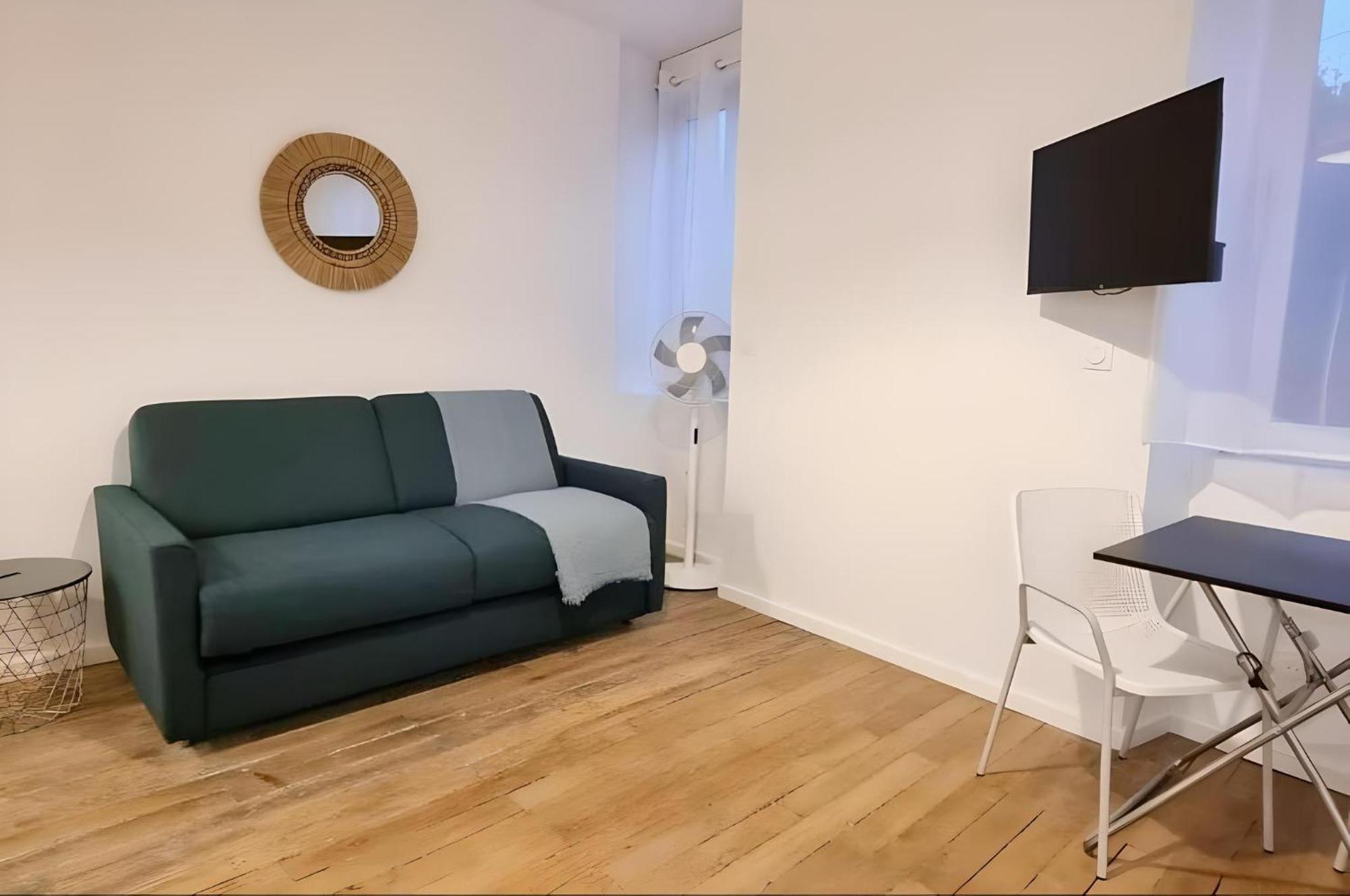 Large Studio Lumineux Et Neuf, Parking Gratuit Шатору Екстер'єр фото